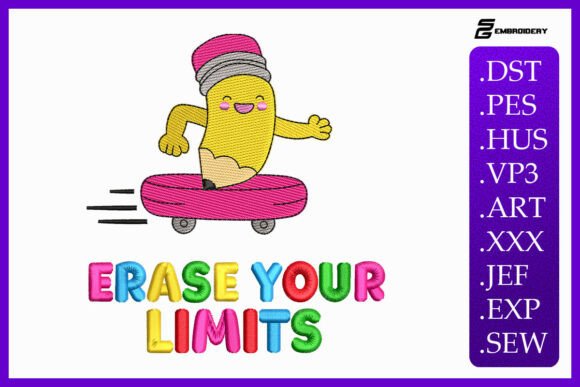 Erase Your Limits: A Playful Back to School Design