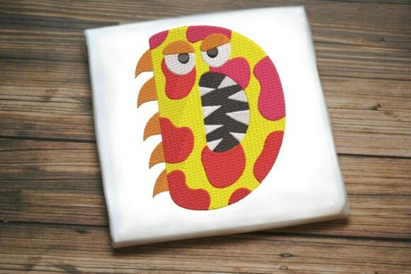 Fun Monster Alphabet Letter D: A Vibrant Addition