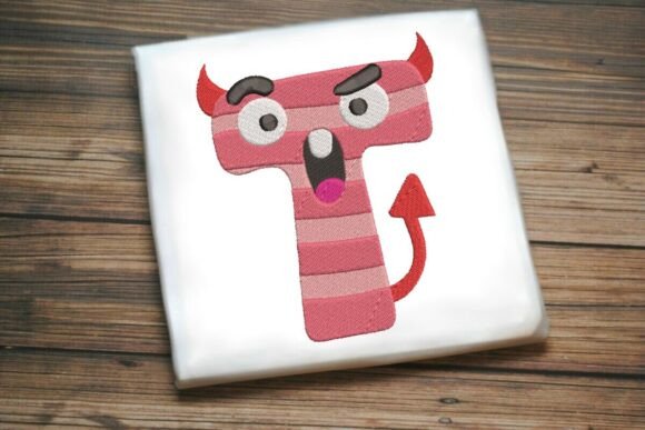Fun Monster Alphabet Letter T: A Charming Addition
