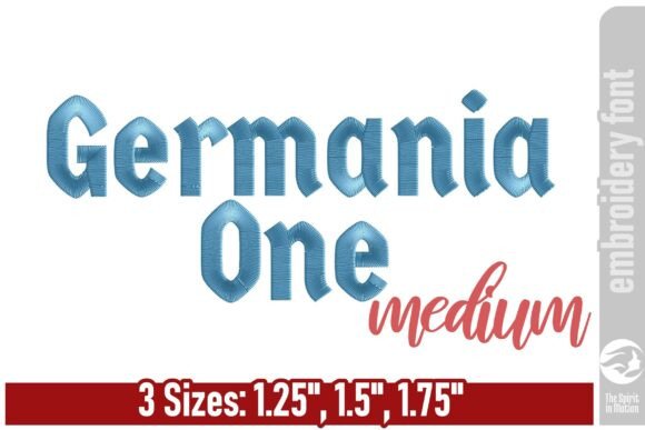Germania One Gothic Blackletter Font Review