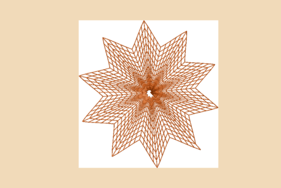 Mandala Ripple Spider Web: A Fall Embroidery Gem