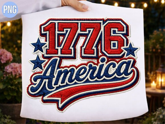 Review: 1776 America Patriotic Embroidery PNG