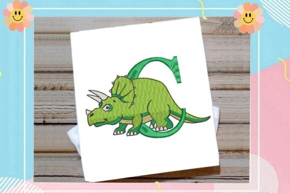 Review: Dinosaur Monogram Alphabet Letter C