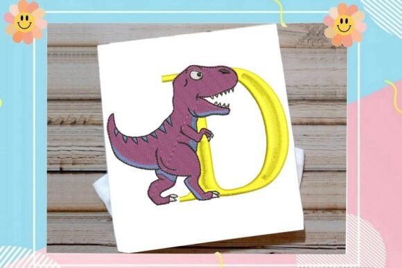 Review: Dinosaur Monogram Alphabet Letter D