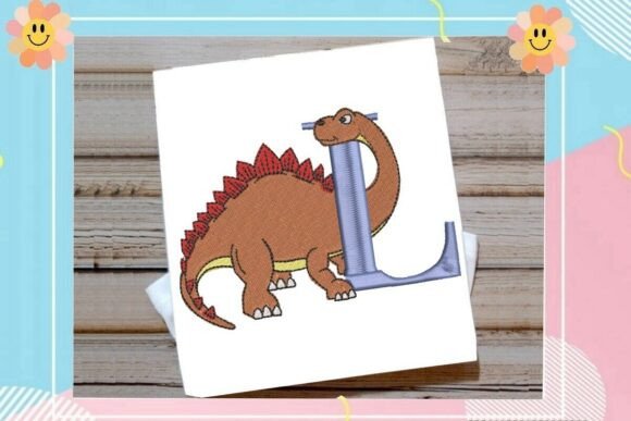 Review: Dinosaur Monogram Alphabet Letter L