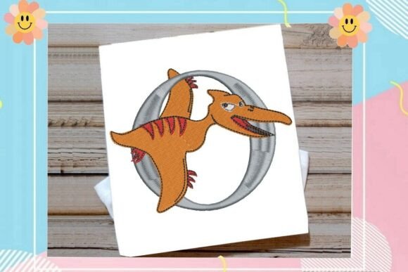Review: Dinosaur Monogram Alphabet Letter O
