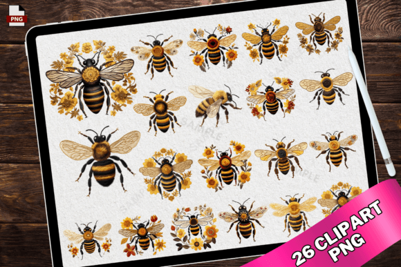 Review: Embroidery Honey Bee PNG Clipart