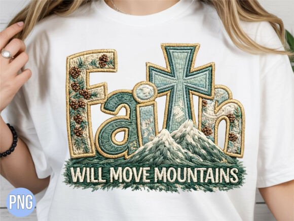 Review: Faith Will Move Mountains Embroidery PNG